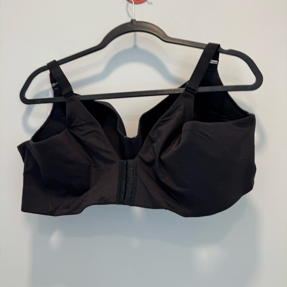 Cacique Plus Size Invisible Backsmoother Lightly Lined Balconette Bra size 44DD - Picture 4 of 7